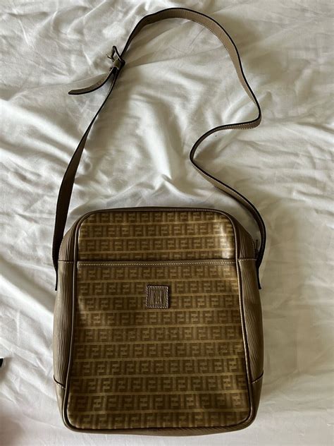 authentic vintage Fendi crossbody bag